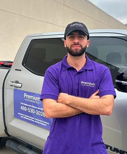 Idan, co-founder of Premium Chimneys
